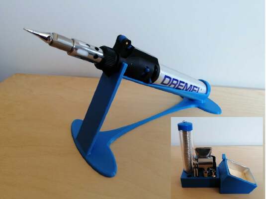 Dremel Versatip stand and organizer + pegboard mount | 3d print model