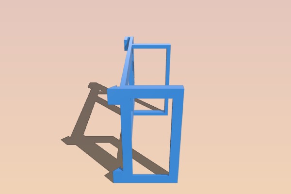 Raspberry Pi TV mount pocket | 3d print model
