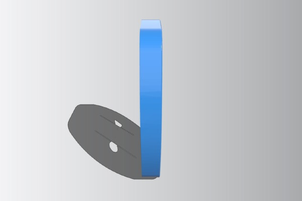 VW Car Door Lock Protective Cover | 3d print model