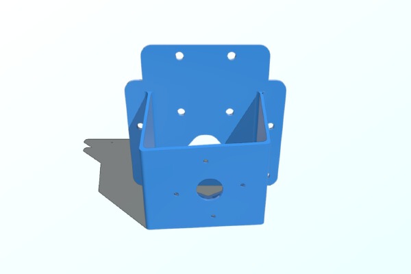 182 Motor Mount | 3d print model
