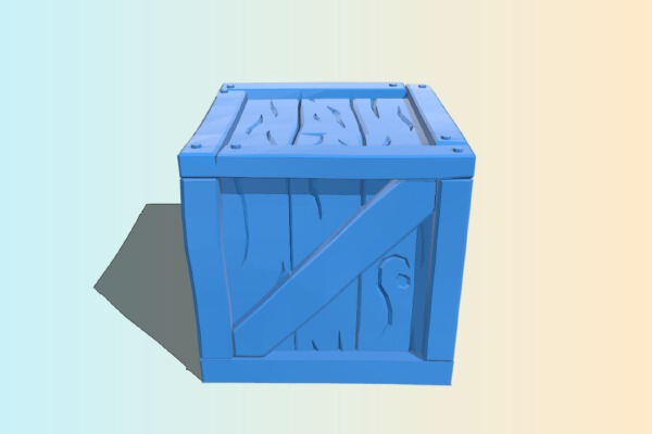 Crate prop | 3d print model