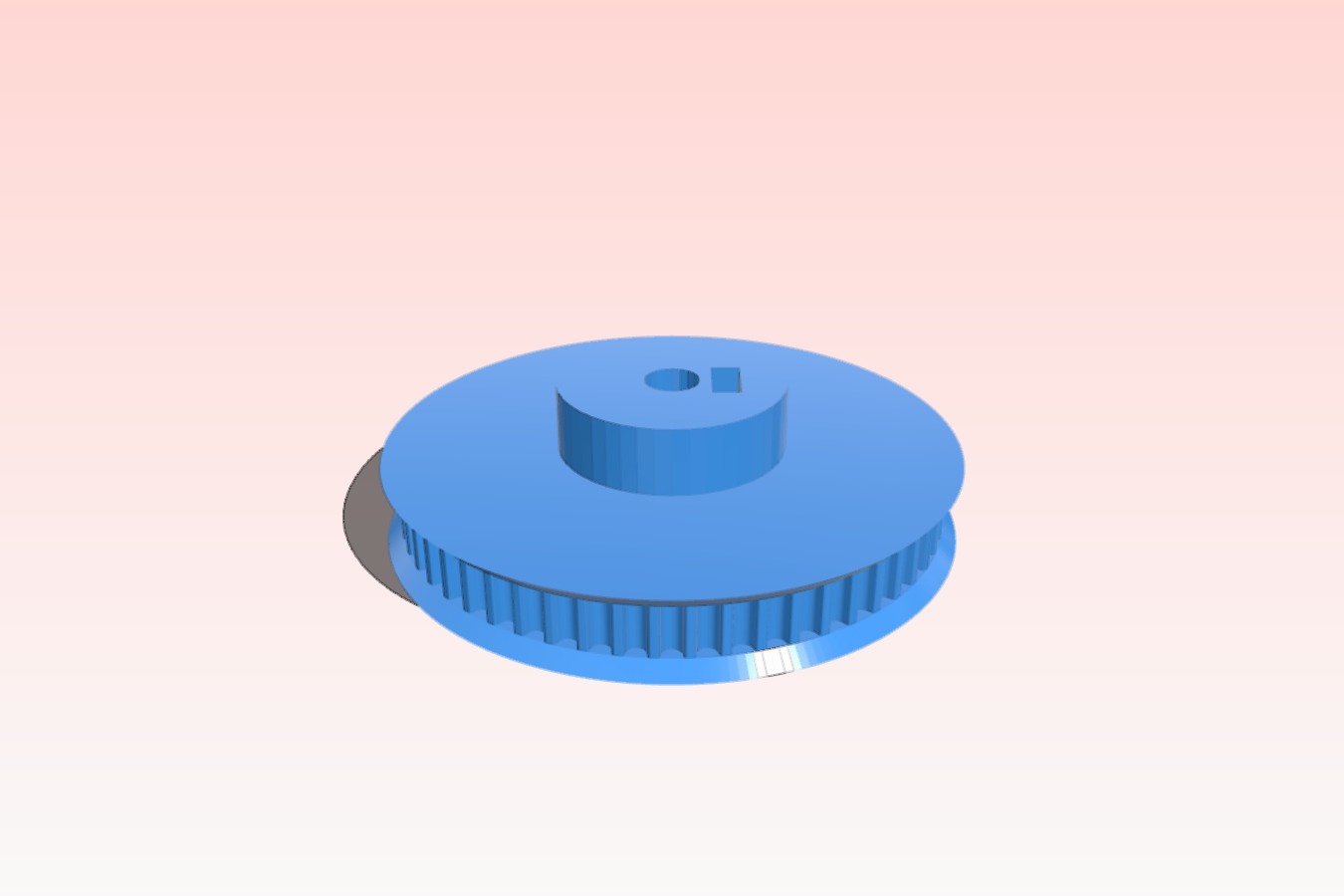 Extruder YRUDS MK7 3mm for HTD3M belt