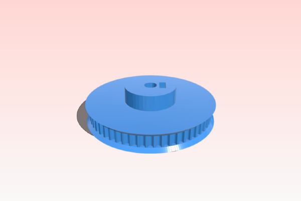 Extruder YRUDS MK7 3mm for HTD3M belt | 3d print model
