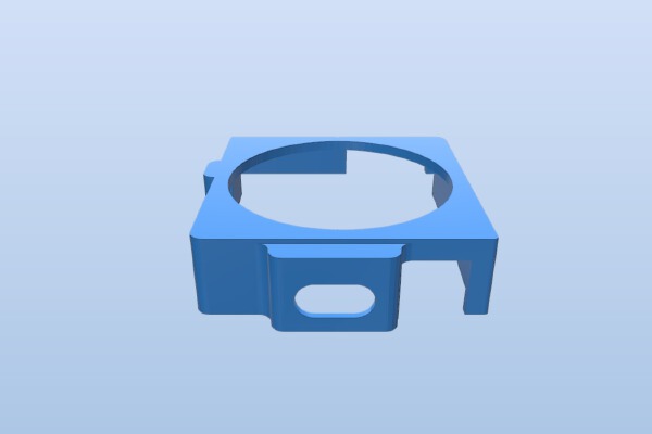 Holga 120 CFN Release Cable Adapter | 3d print model