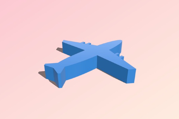 Airplane | 3d print model