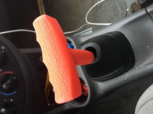 T Shifter_Knob, M10x1.25 Threads | 3d print model
