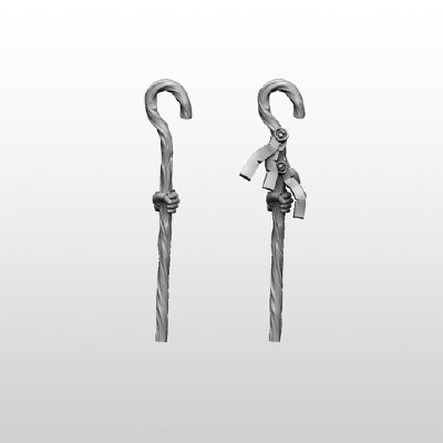 Sorcerer staff (thousand sons) | 3d print model