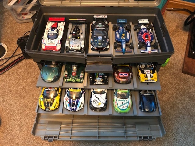 1_32 Slot Car Drawers for Plano Tackle Box