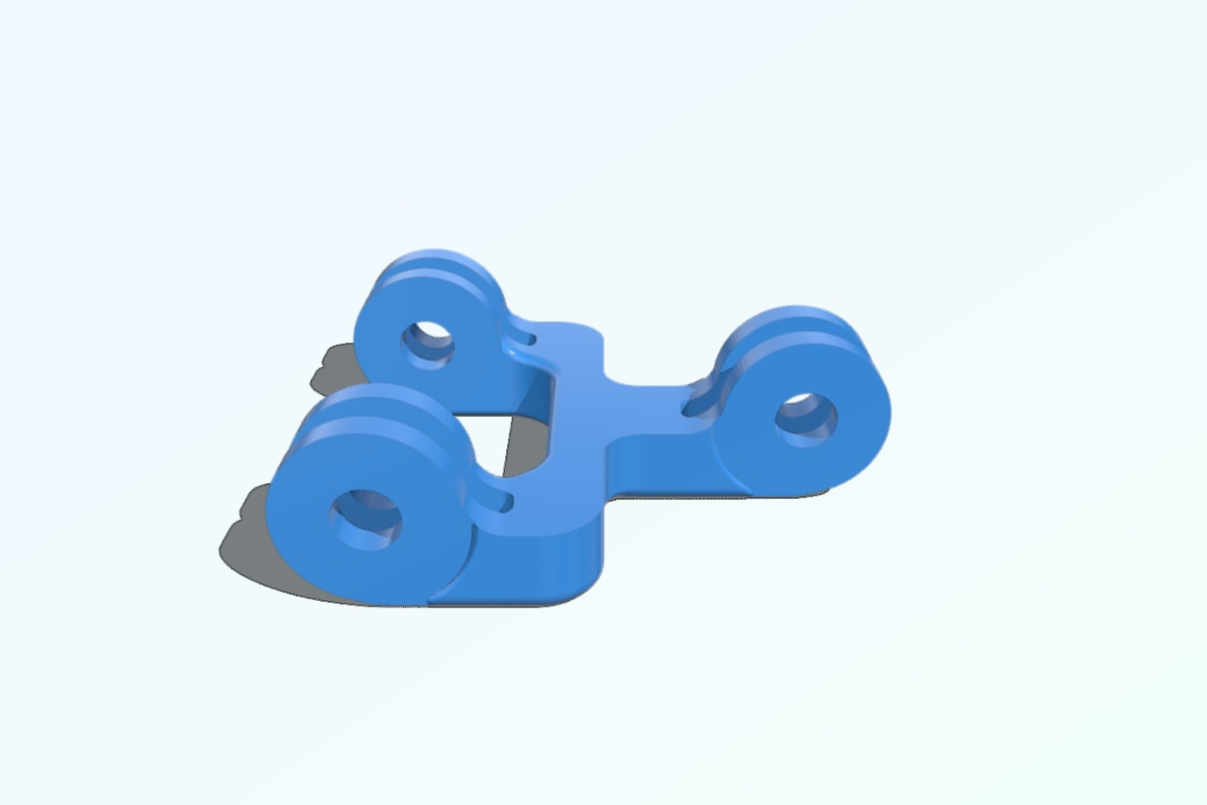 Mount for the pi Zero-W case with camera