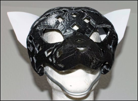 Fursuit- or puppet-head base - version 28 - Wau | 3d print model