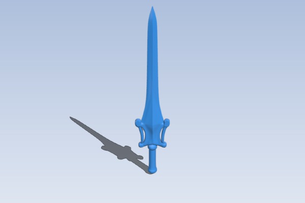 He Man's Power Sword | 3d print model