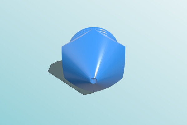 Filament cleaner for 1.75 filament. | 3d print model