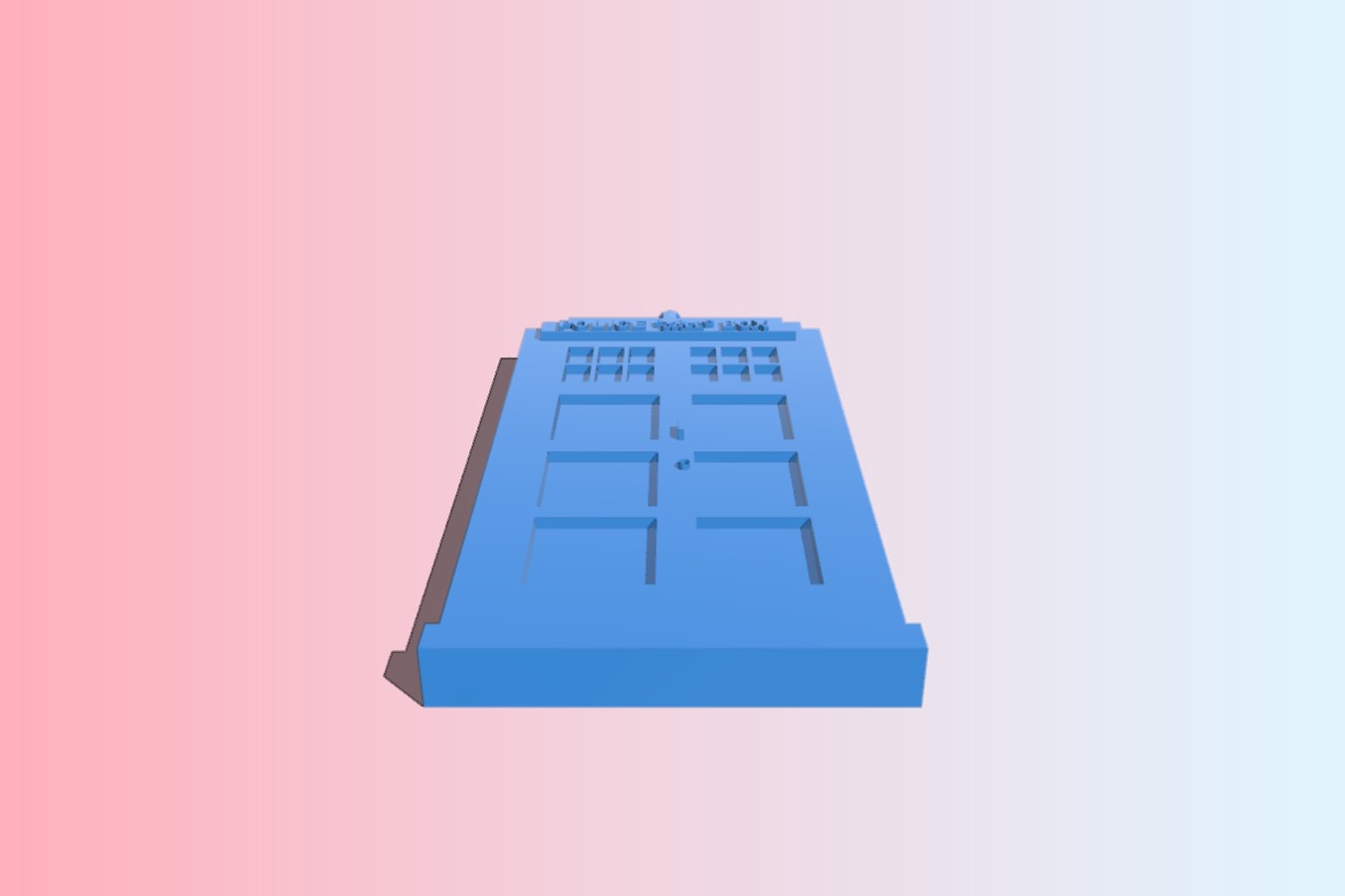 Tardis Fridge Magnet