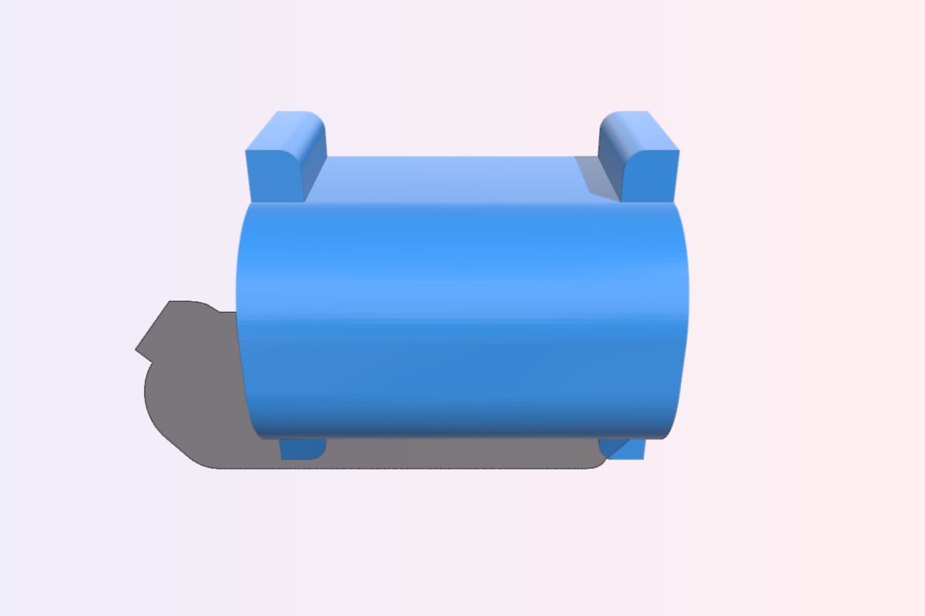 Tronxy X3 Y-Axis carriage .dxf