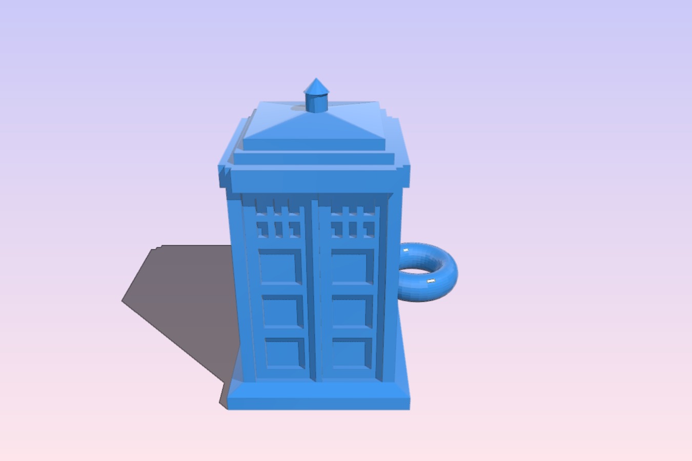 Tardis boy scout neckercheef