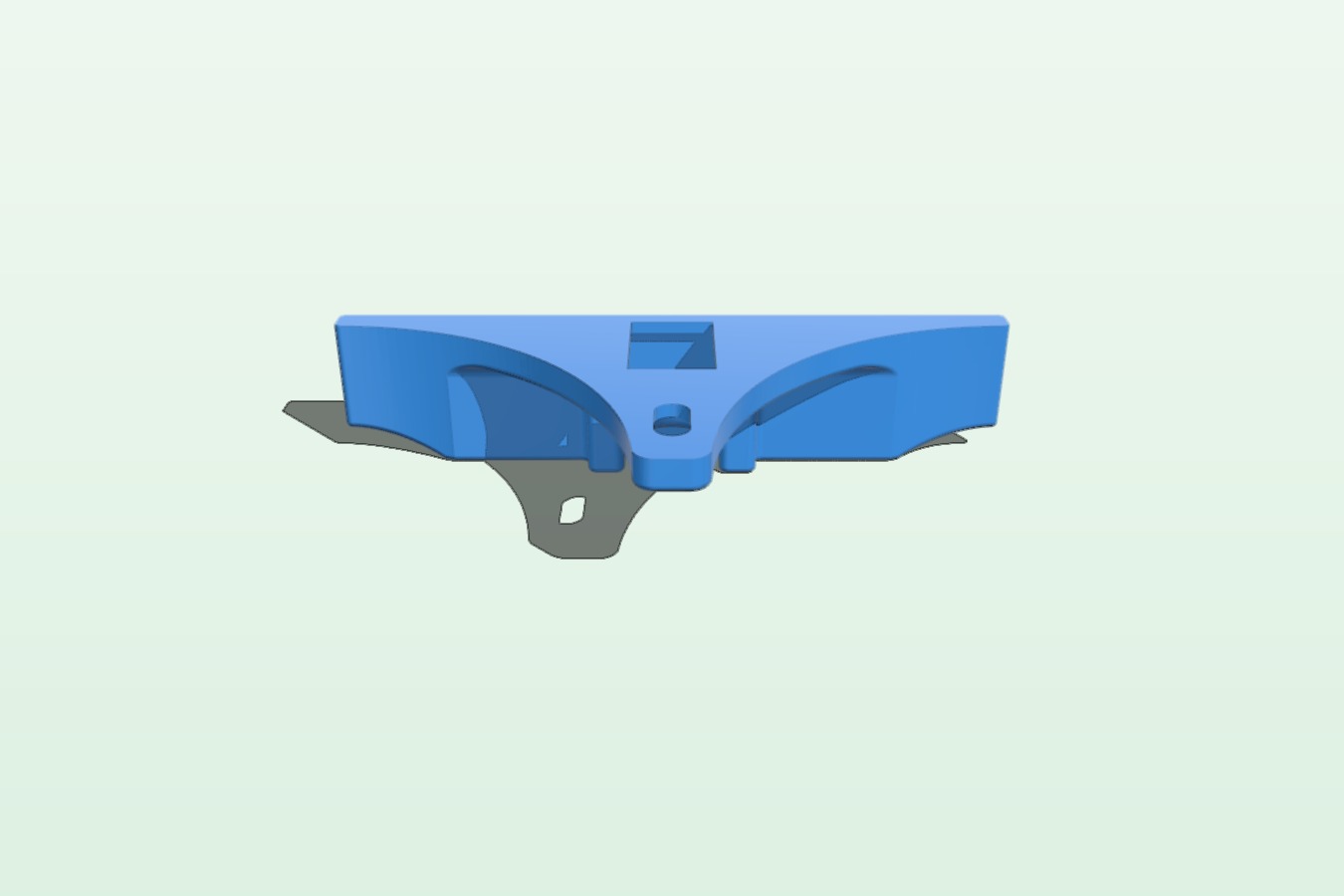 Suzuki GS500E gear indicator mount