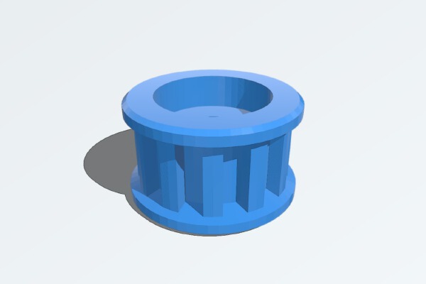 Support et poulie K8200 X-Axis | 3d print model