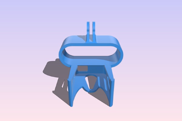 Runcam 2 GoPro mount with Xiaomi Mi Power Bank | 3d print model