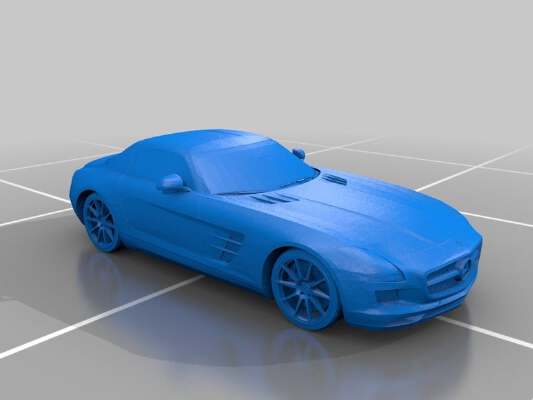 Mercedes SLS AMG | 3d print model