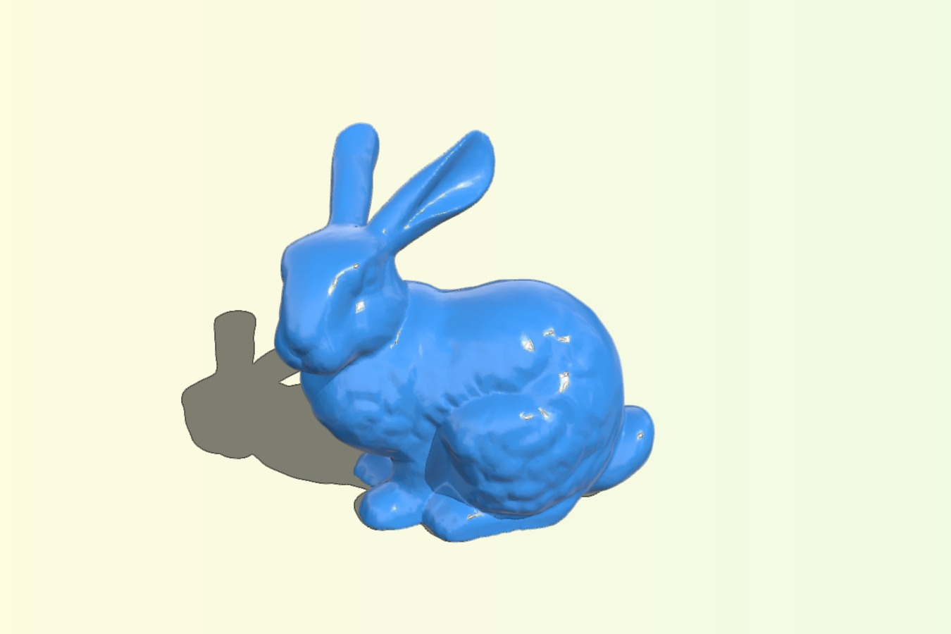 High Resolution Stanford Bunny Files to download and to 3D print for