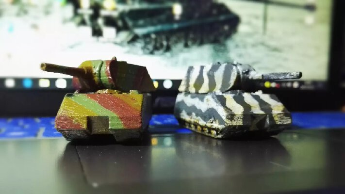 mini MAUS tank | 3d print model