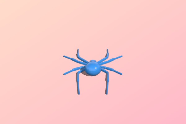 Black Widow Spider | 3d print model