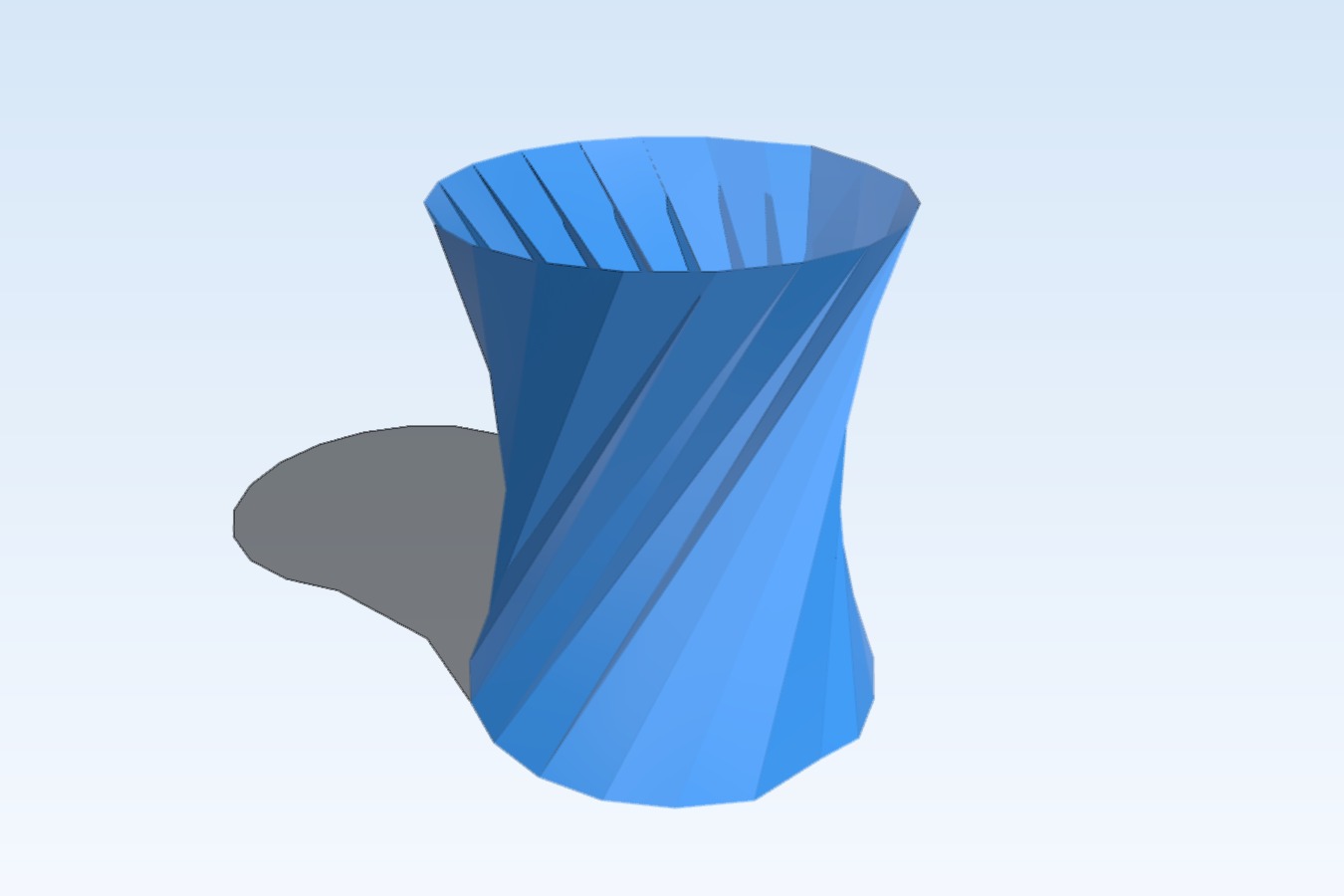 Round vase