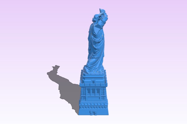 Statue of liberty dabbing | 3d print model