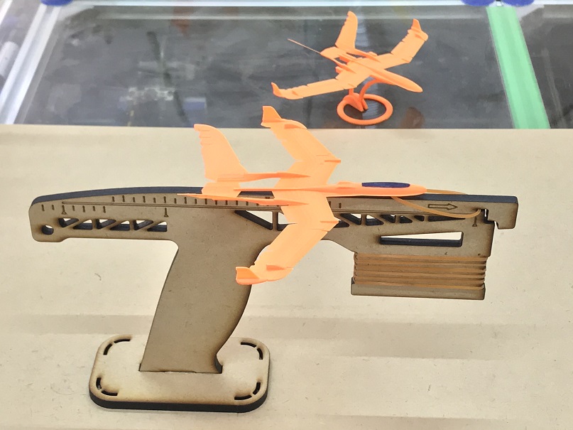 Launcher #3 for rubber band glider
