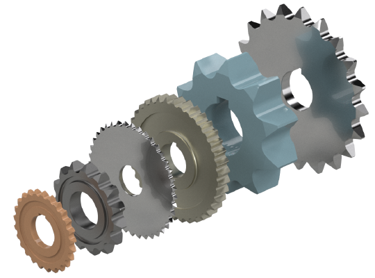 Sprockets configurator 2 | 3d print model