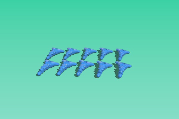 Shark teeth | 3d print model