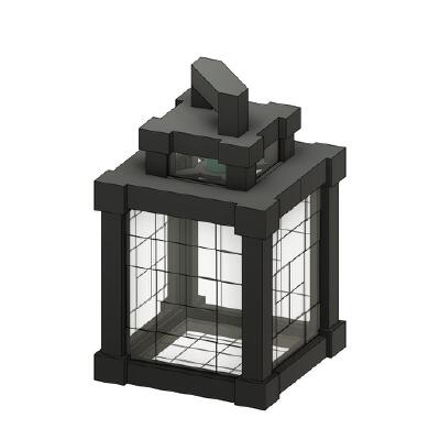 Minecraft lantern lamp | 3d print model