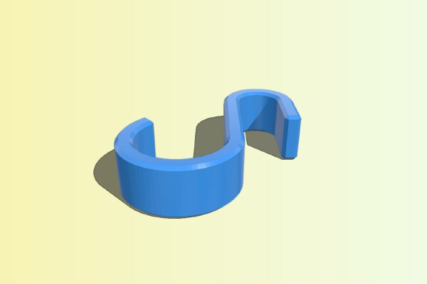 Heavy-duty S-hook | 3d print model