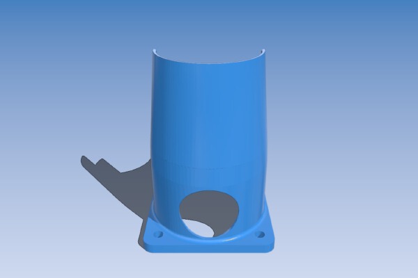 Aluminatus TrinityOne Exit Duct | 3d print model