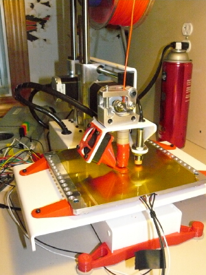 Bolt-on Printrbot Simple Metal 6" heat-bed feet | 3d print model