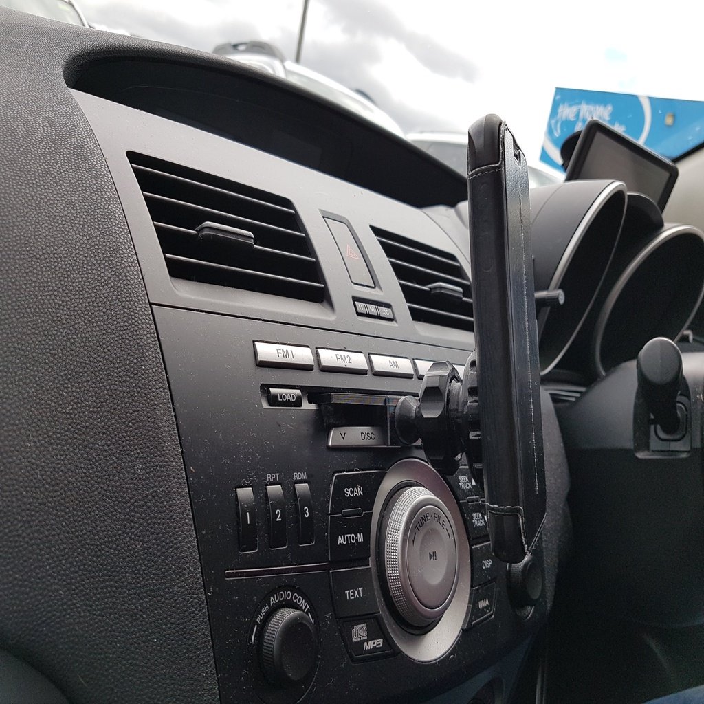 Car CD slot magnetic phone holder