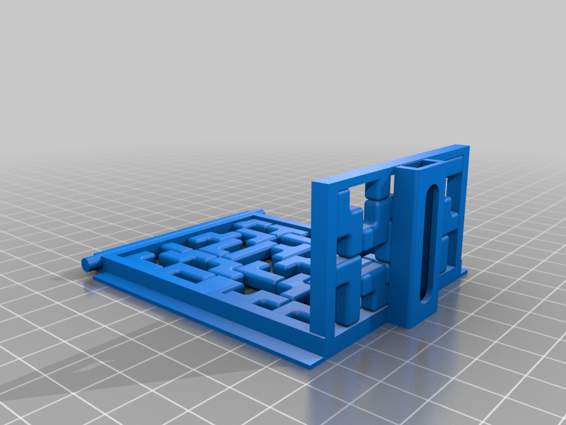 Friendly mousetrap, fully printable