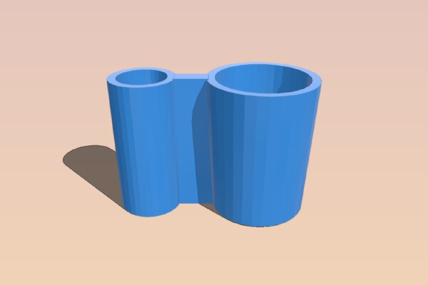 Nokta pinpointer bracket for Equinox | 3d print model