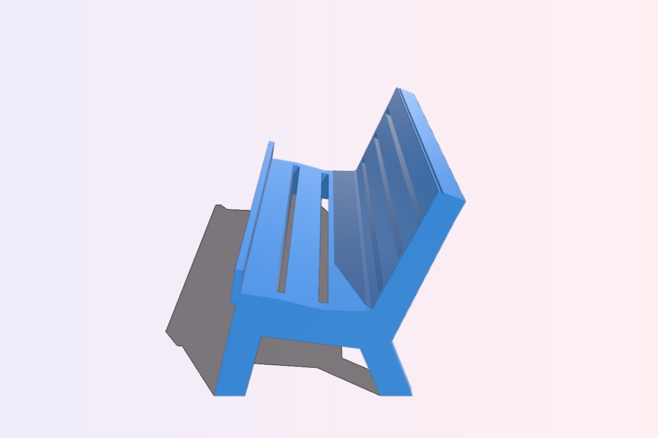 bench phone stand