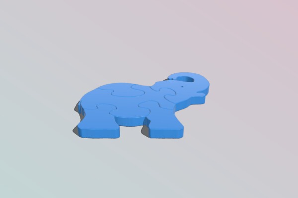Elephant | 3d print model
