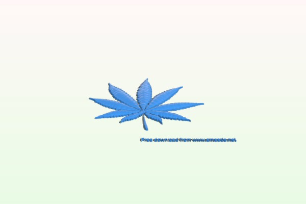 Marijuana leaf | 3d print model
