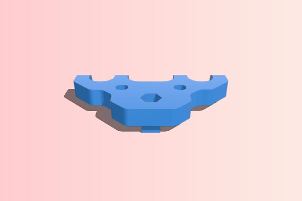 Rostock head for innRDRive System | 3d print model