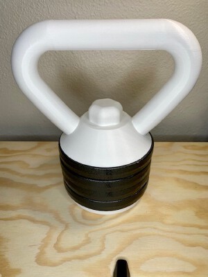 3D Printed Modular Kettlebell | 3d print model