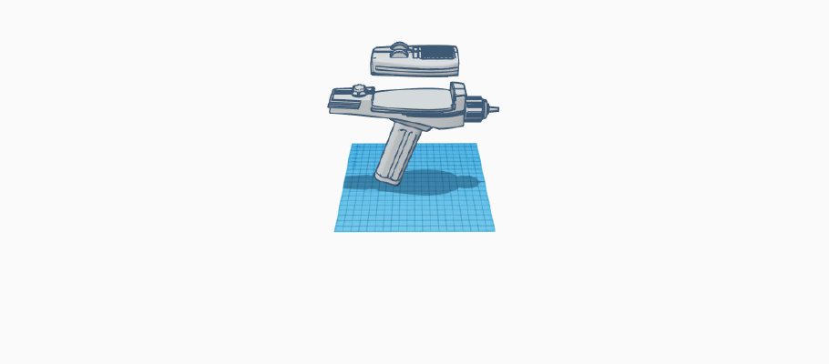 Star Trek 1967 TV Series Phaser-Remix | 3d print model