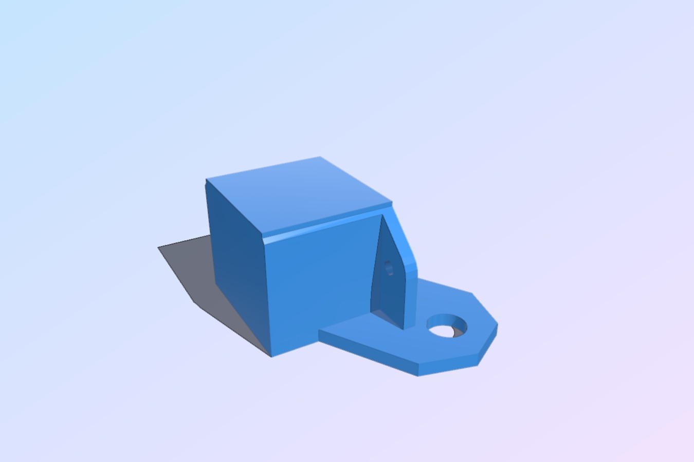 Footplate 230V Plug for Prusa frame - easy on