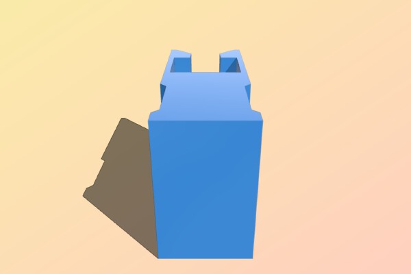 USB Male connector cap | 3d print model