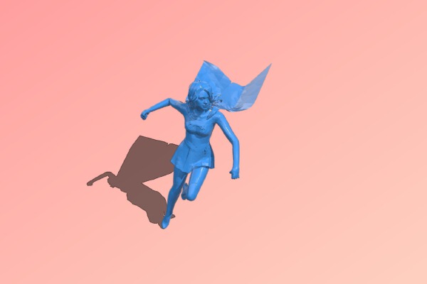 Supergirl (CW Outfit) from Injustice 2 | 3d print model