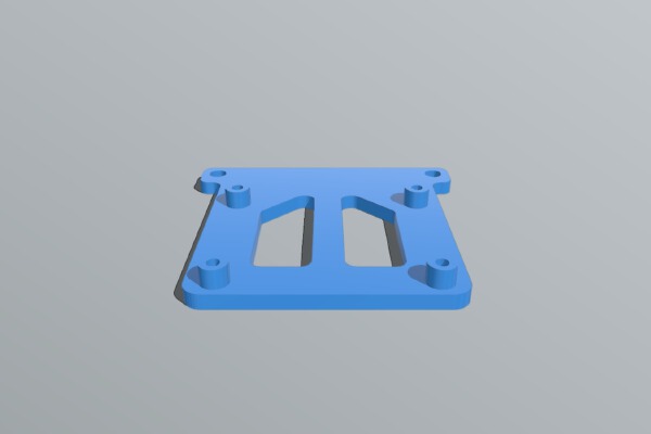 AM8 Mosfet 50x60 | 3d print model