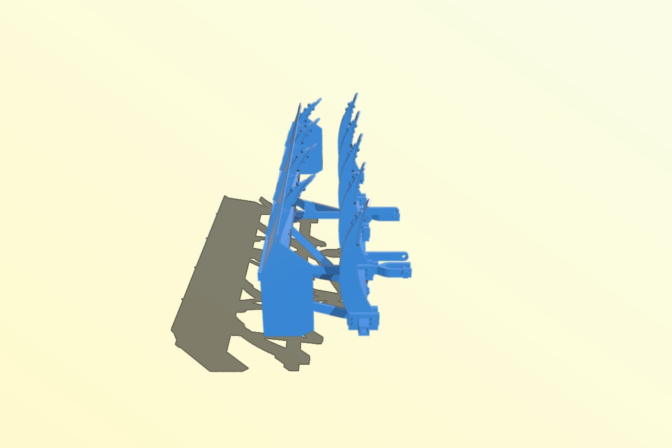 tractor scraper attachment