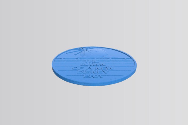 Original Opening Day 1982 EPCOT Center Commemorative Coin | 3d print model